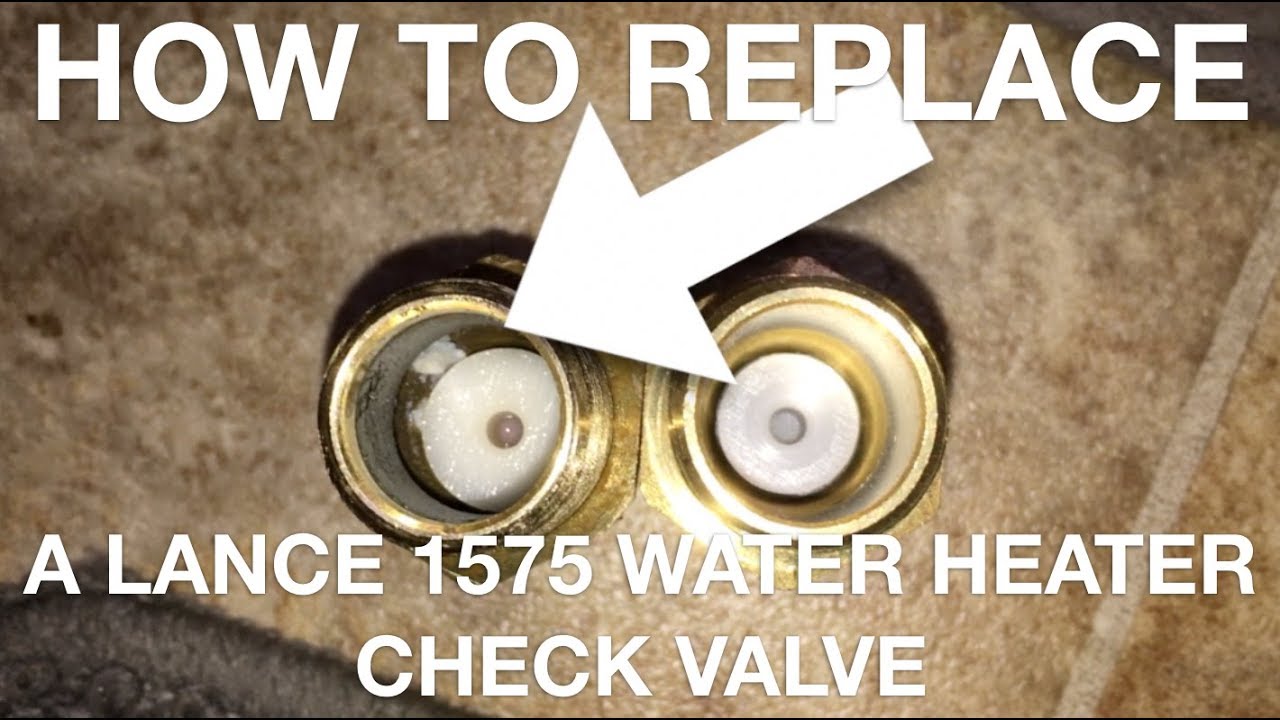 Why does RV water heater fill with antifreeze when winterizing?