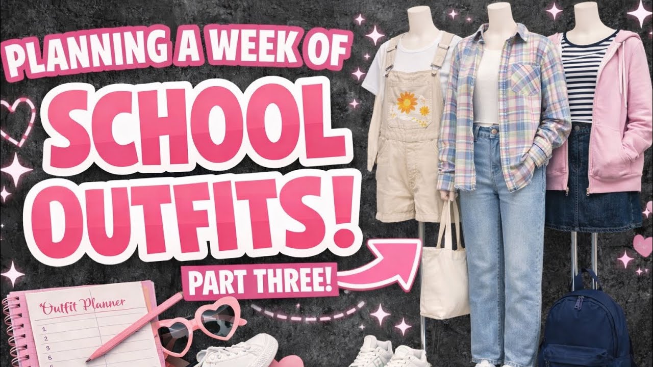 Planning a week of school fits part 3