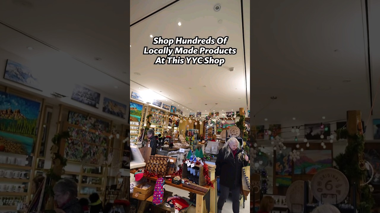 Cool place to shop local in Calgary! #yyc #calgary #shoplocal #shopping