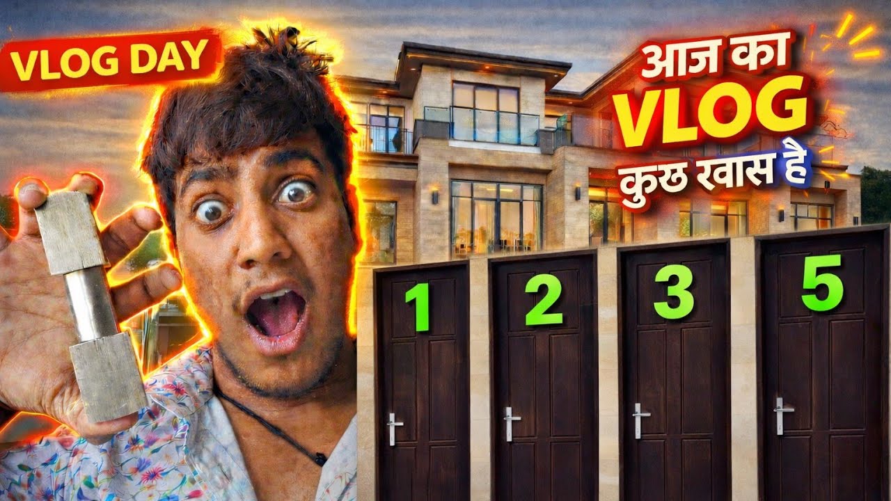 Aaj Ka Vlog Kuch Khaas Hai 😱 | Vlog Day | Big House Mystery