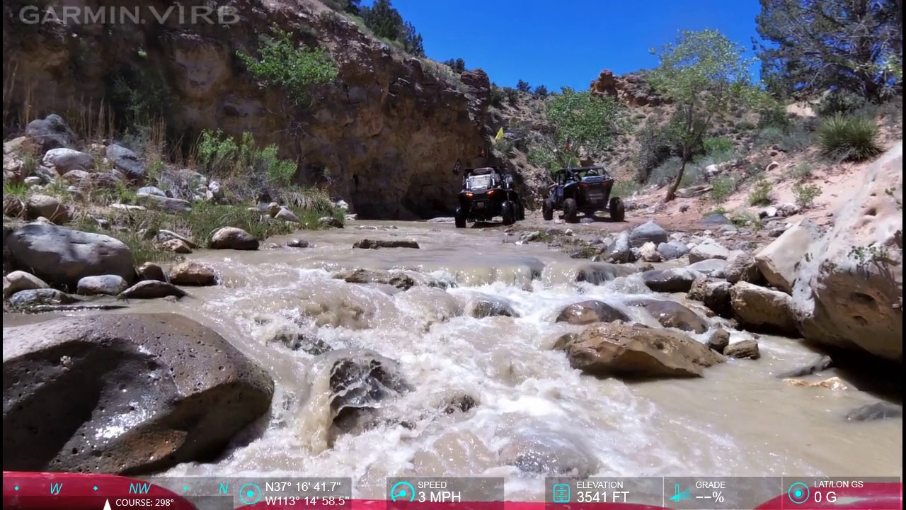 The trail to Toquerville Falls