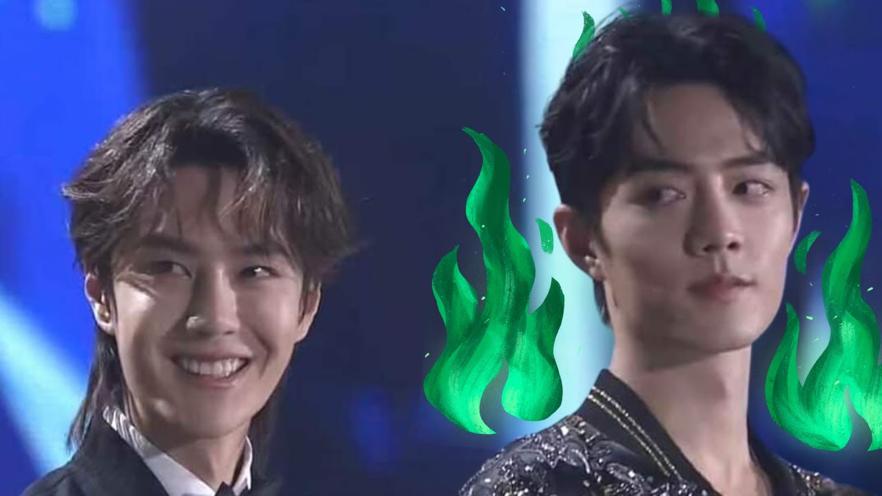 [RU SUB/ENG SUB cc] Wang Yibo and Xiao Zhan [#YiZhan | FanVID] -  не отдам! (ревнующий Сяо Чжань)