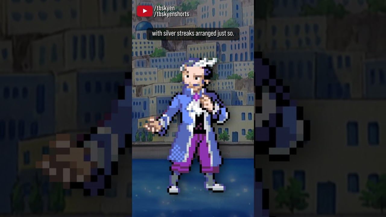 He's better than Wallace... except for the shorts | #pokemon