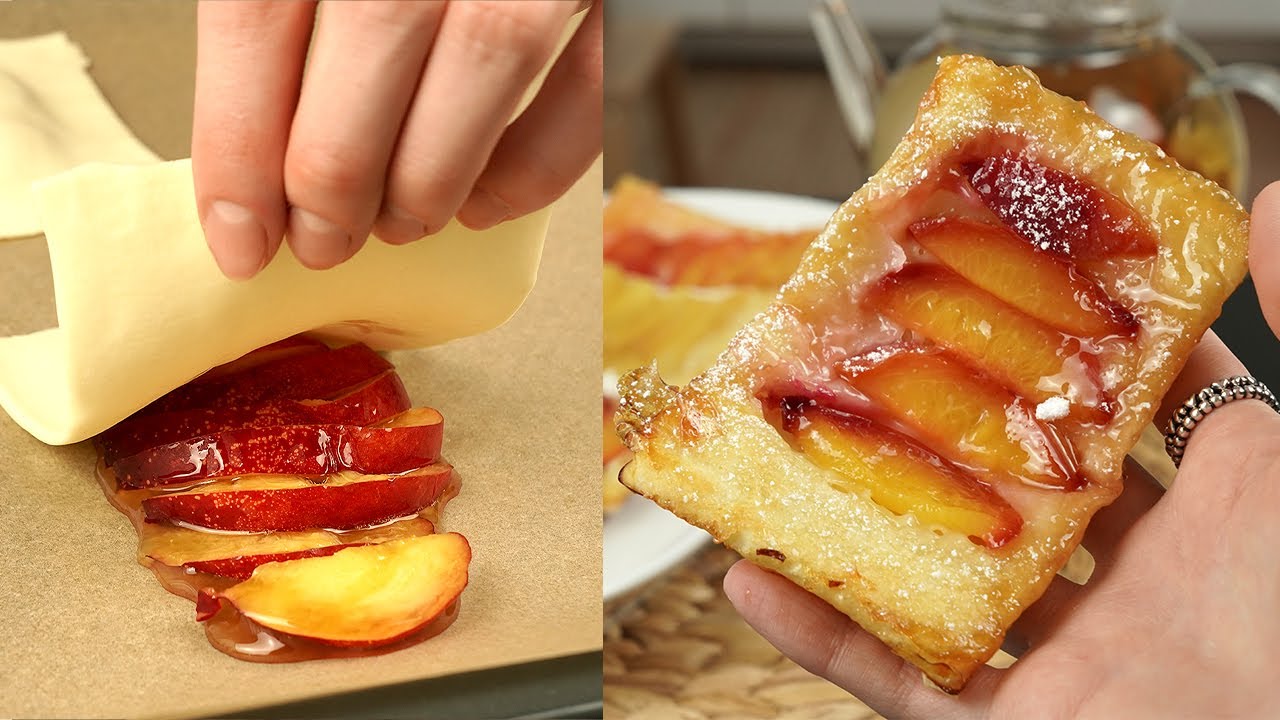 Tasty & Easy-to-Make Caramelized Honey & Fruit Puff Pastry Tarts: A must-try Recipe!