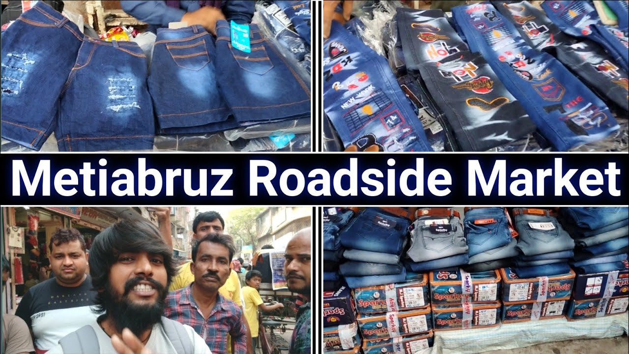 Metiabruz Footpath Market Kolkata || Kolkata Wholesale Market || Kolkata Kapda Market ||