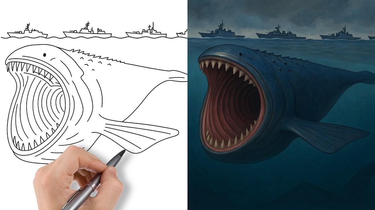 How to draw GIANT Bloop