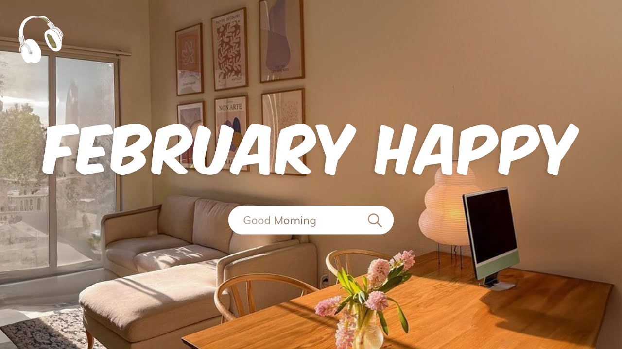 February Happy 🌸 Cheerful songs to bring joy and good vibes
