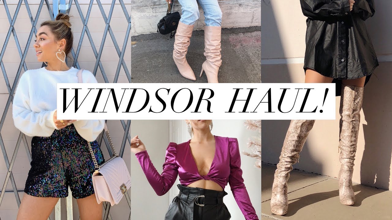 WINDSOR TRY-ON HAUL 2018! - Julia Havens