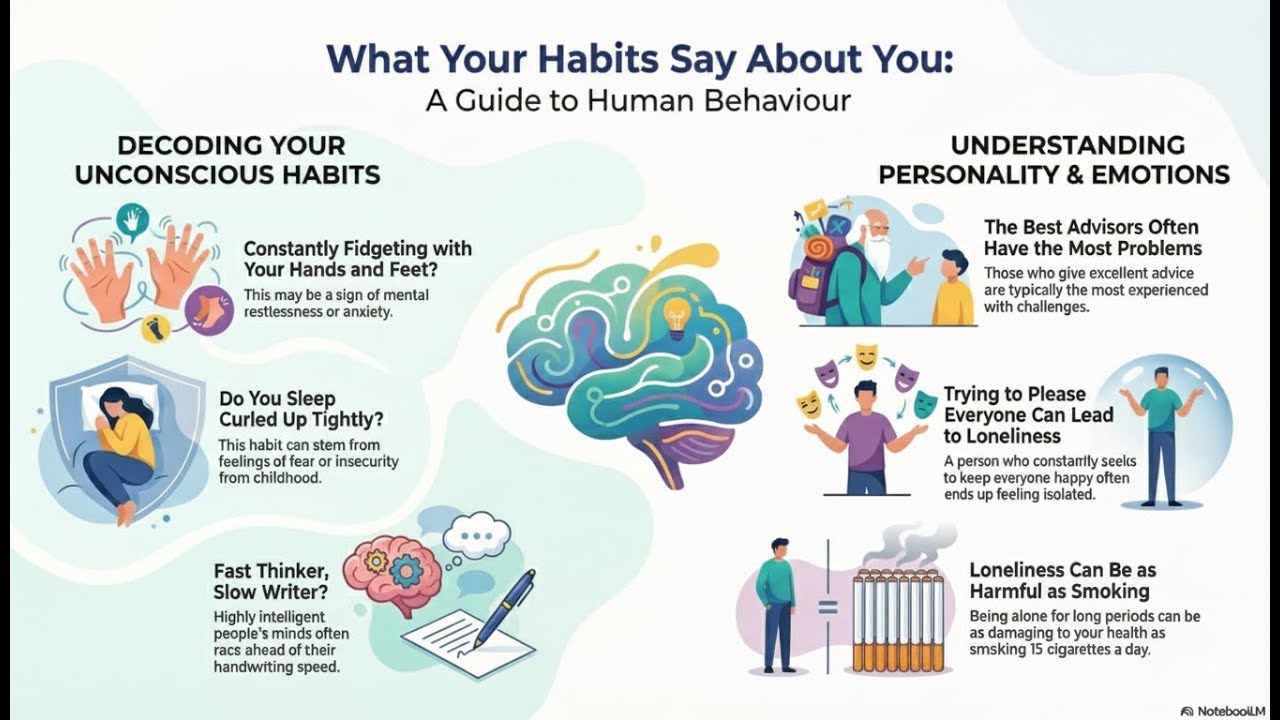 • The Hidden Language of Habits: 25+ Psychological Facts