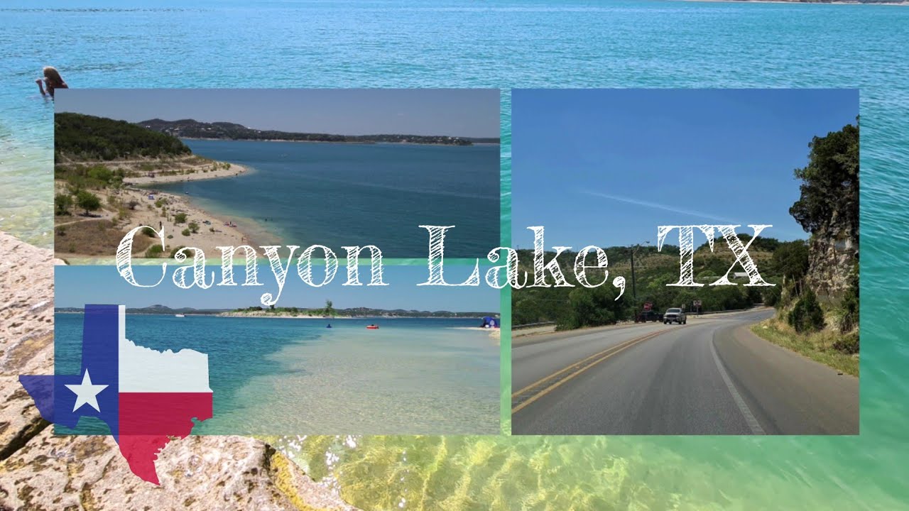 🇺🇸4K Greater San Antonio,TX  - Canyon Lake Tour