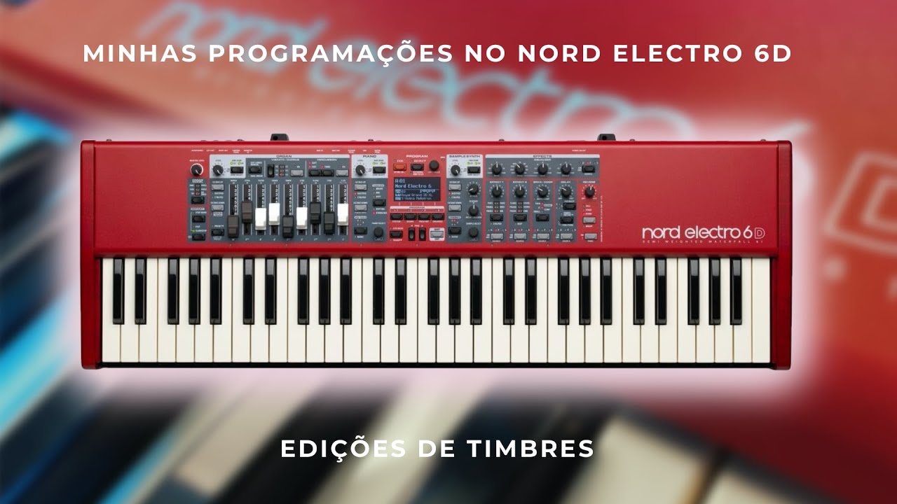 Minhas programações no NORD ELECTRO 6D - TritonSamples