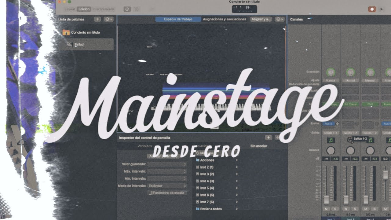 Mainstage desde cero (Cómo empezar)