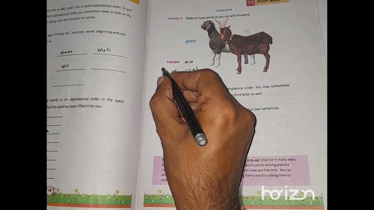 Sindh Text | Class Five | English | Unit 1.5 | Exercises 3, 4 and 5