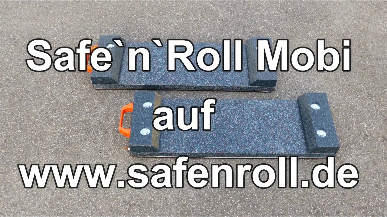 Beschädigungsfreies Arbeiten mit Abrollmulden / Abrollcontainern durch Mobi von Safe'n'Roll