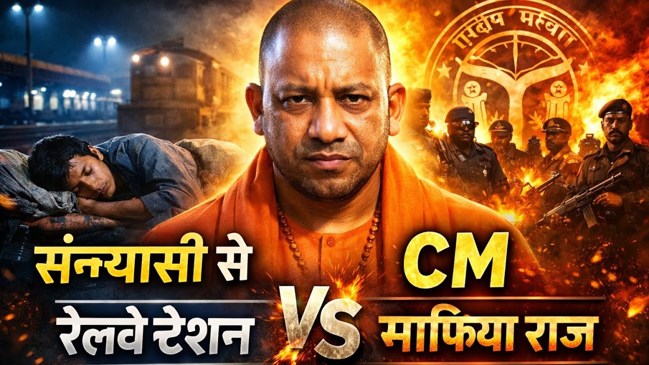 “रेलवे स्टेशन से मुख्यमंत्री तक योगी आदित्यनाथ की पूरी कहानी