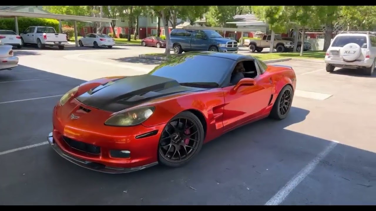Supercharged Z51/ZR1 wide body C6 Corvette