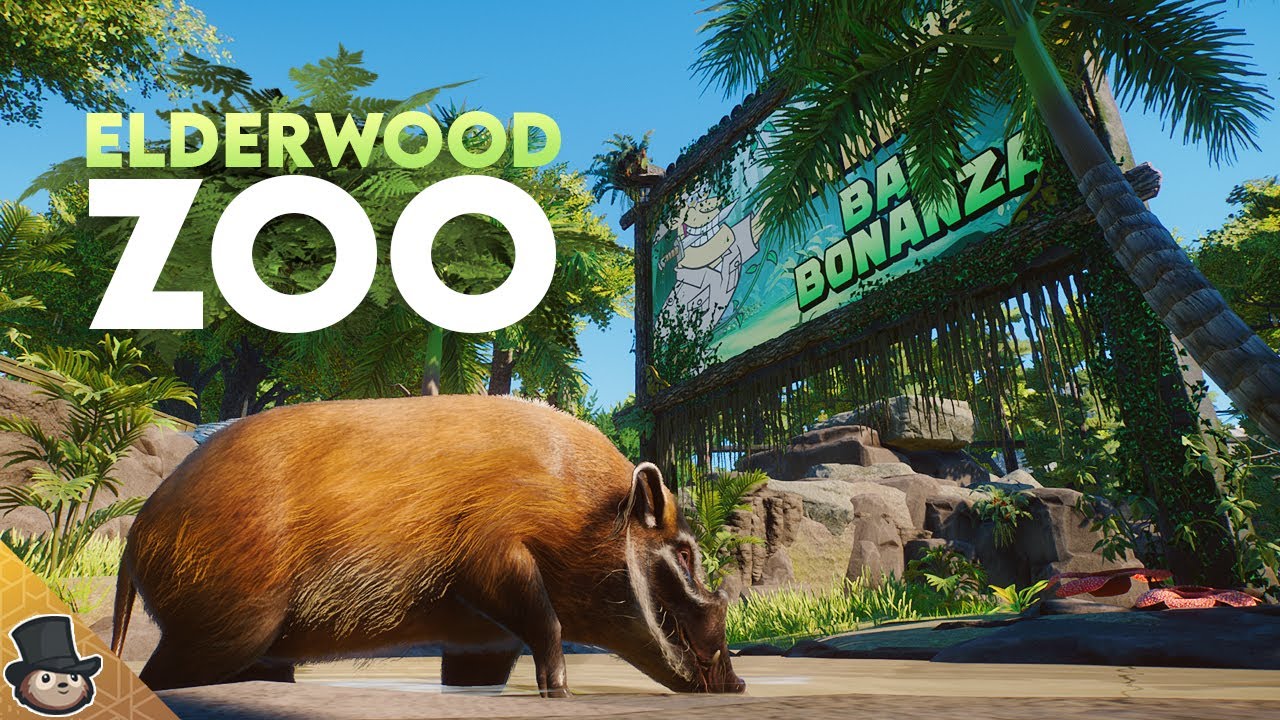 Использование нового тропического набора в зоопарке Planet Zoo | Зоопарк Элдервуд