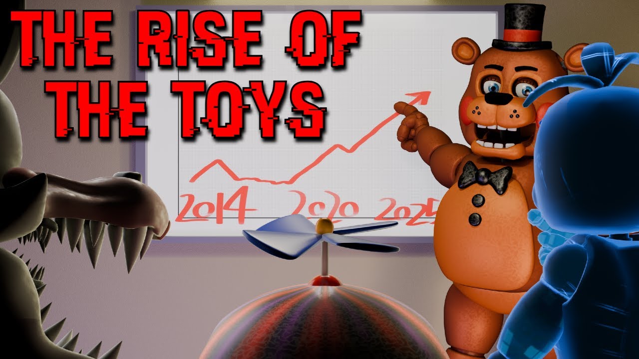 The Evolution of FNAF 2's WASTED Toy Animatronics (SPOILER FREE!)
