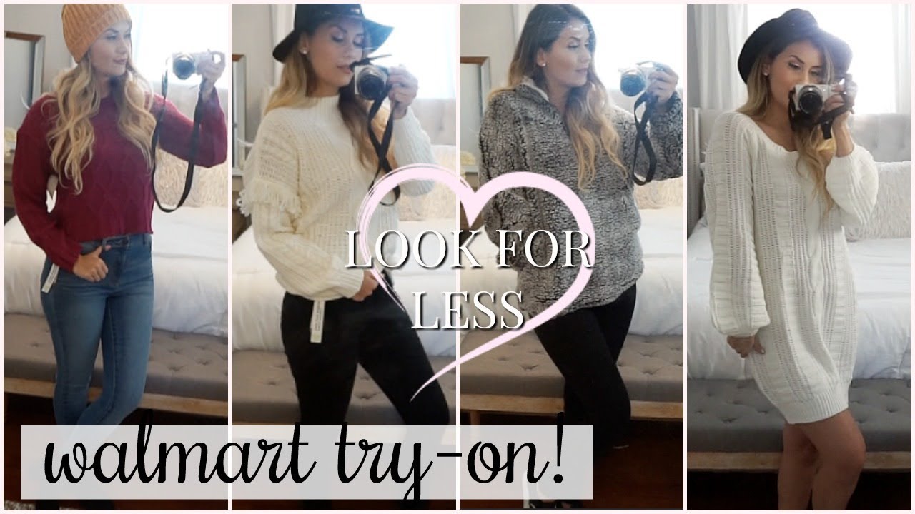 WALMART TRY-ON HAUL | FALL & WINTER CLOTHING HAUL 2018