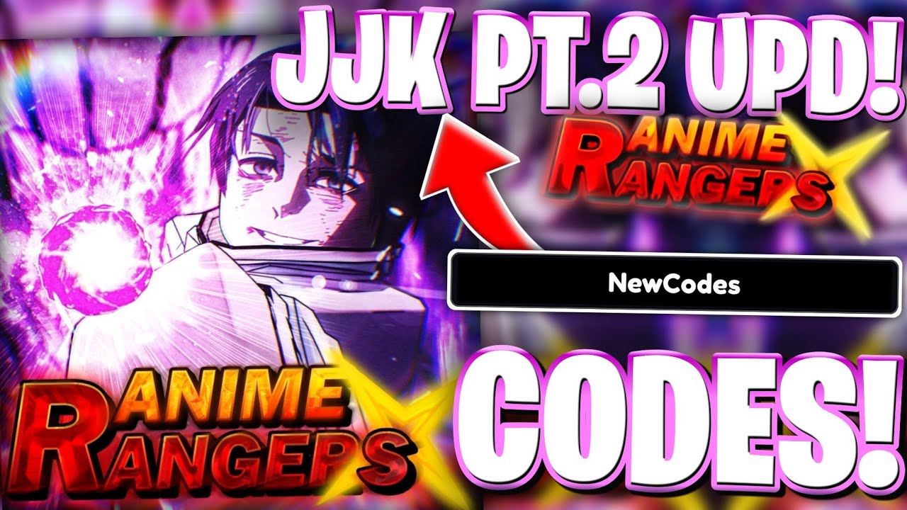 👍[JJK PT.2 UPD] НОВЫЕ КОДЫ JJK ЧАСТЬ 2 ОБНОВЛЕНИЕ 4.5 ДЛЯ RE RANGERS X | КОДЫ ROBLOX RE RANGERS X