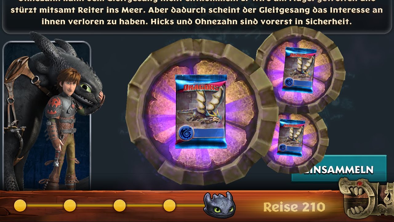 Dragons Aufstieg von Berk 3 seltene Pakete aus Ohnezahns Reisen