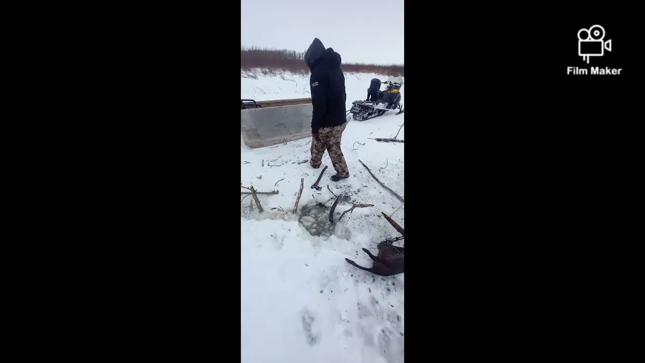  My Brother in law Checking his beaver trap              Ep 11     