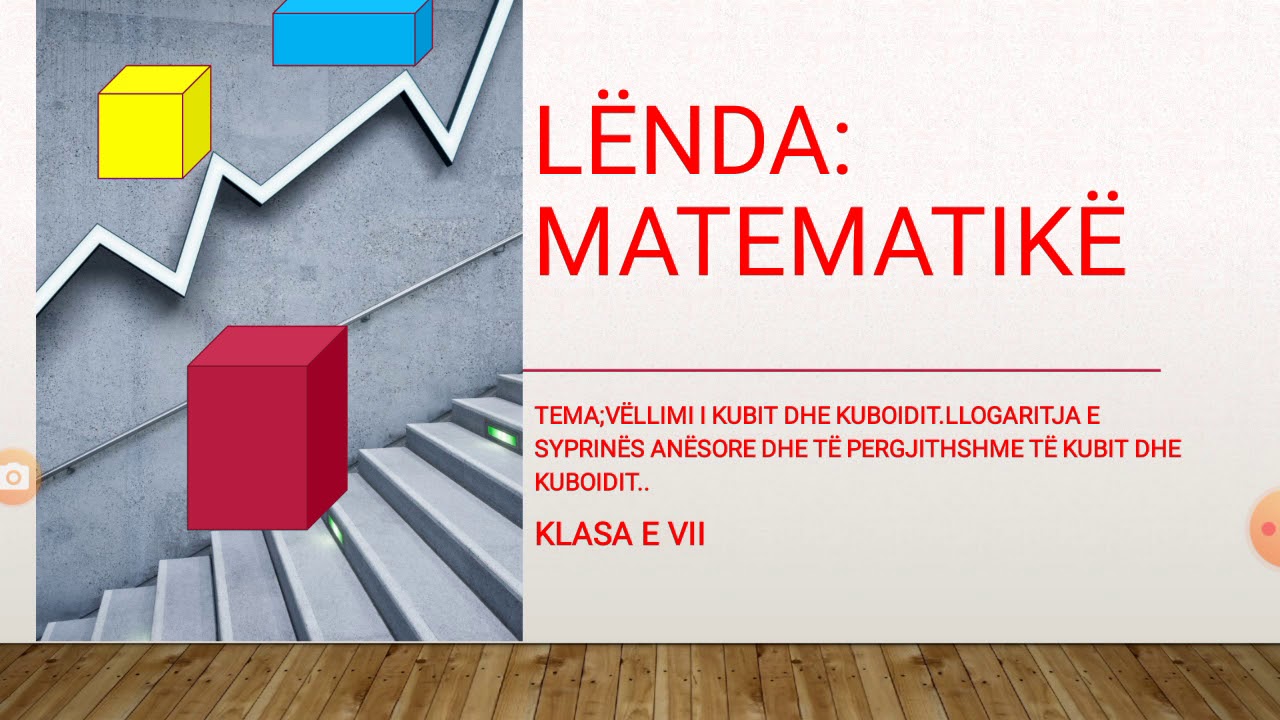 Vellimi i kubit dhe kuboidit,