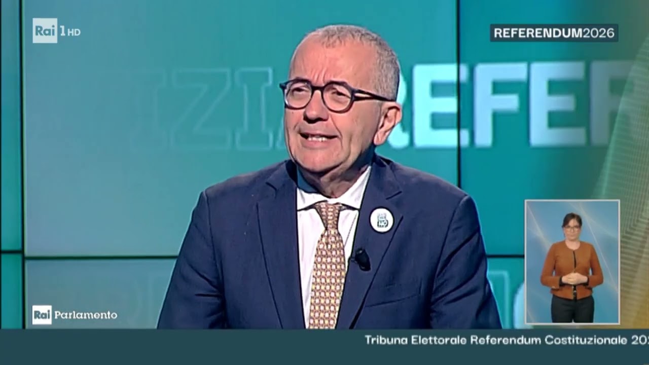 Stefano Celli - Tribuna referendaria 19 marzo 2026
