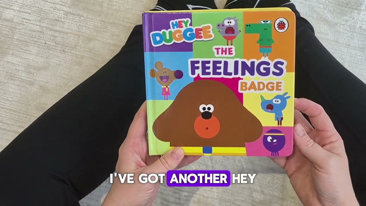 Hey Duggee - The Feelings Badge! Read Along With Millie's Mummy!