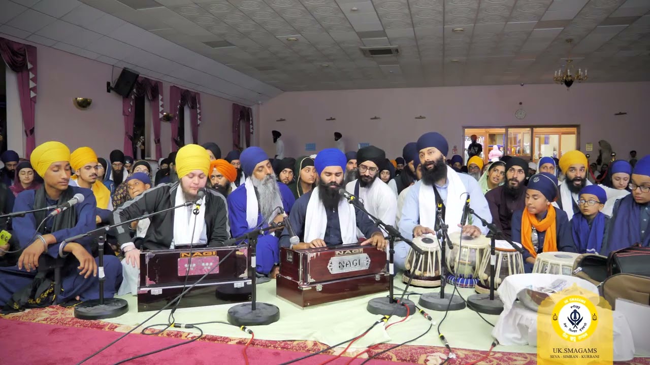 37 Bhai Manpreet Singh Moga - Raensabaaee Keertan - North Smagam June 2024