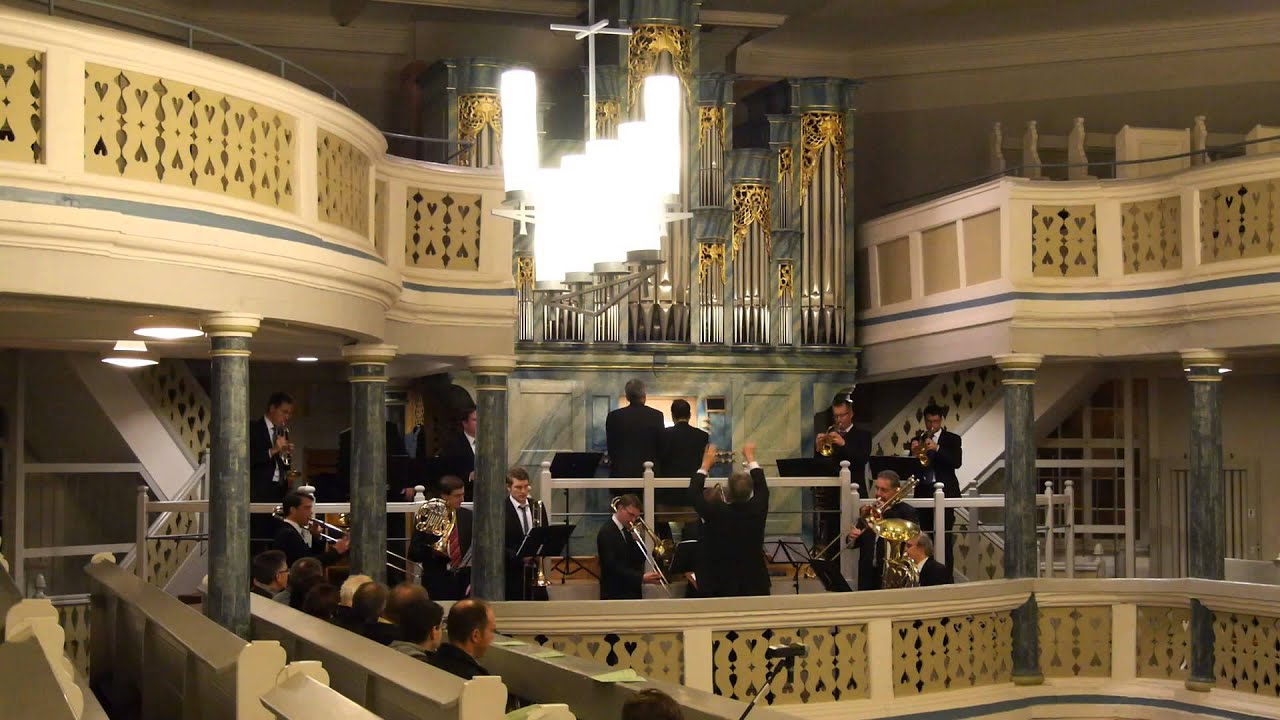 Symphonische Suite von Traugott Fünfgeld für Blechbläser und Orgel 2. Teil