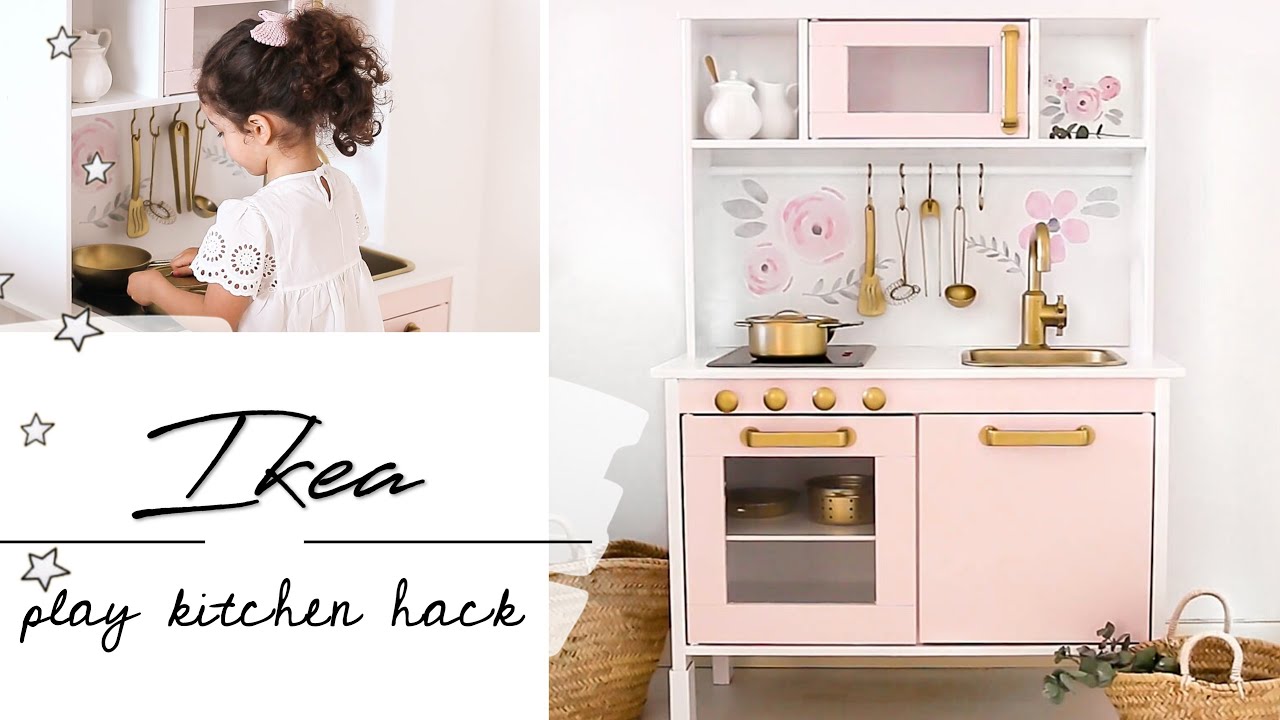IKEA PLAY KITCHEN HACK -  DIY