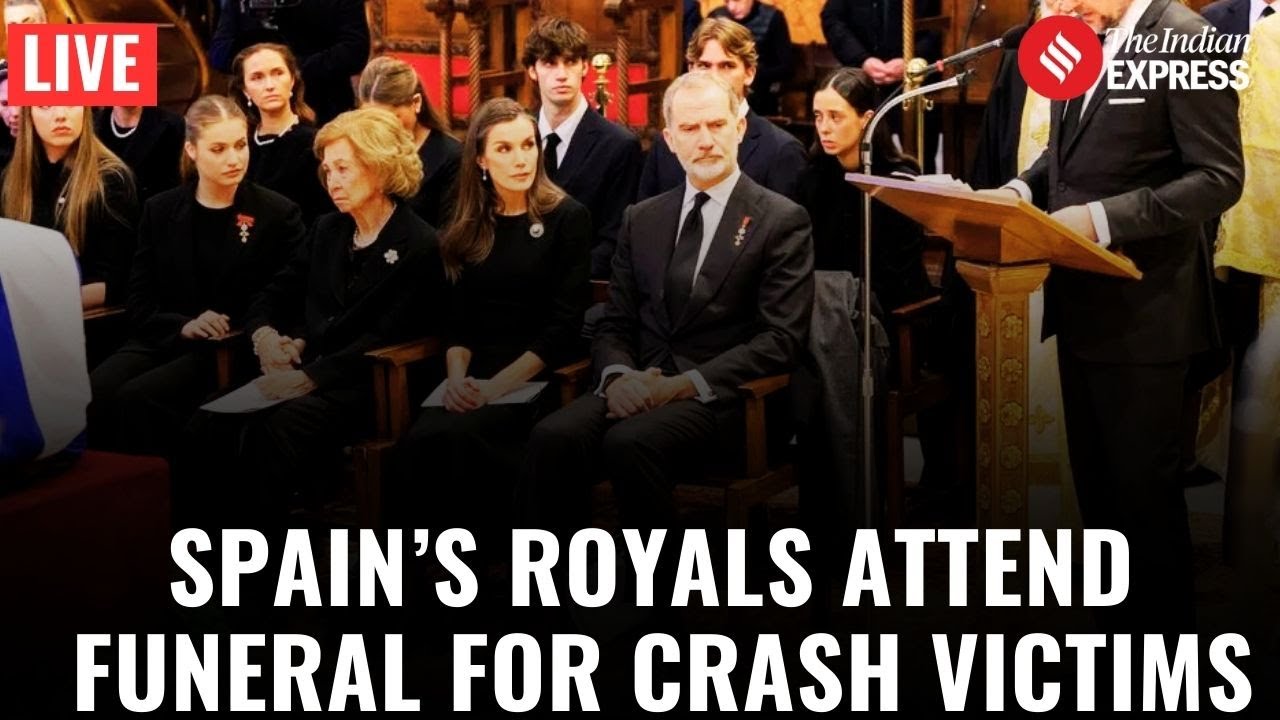 LIVE: Spain’s King Felipe And Queen Letizia Attend Funeral Mass For Train Crash Victims