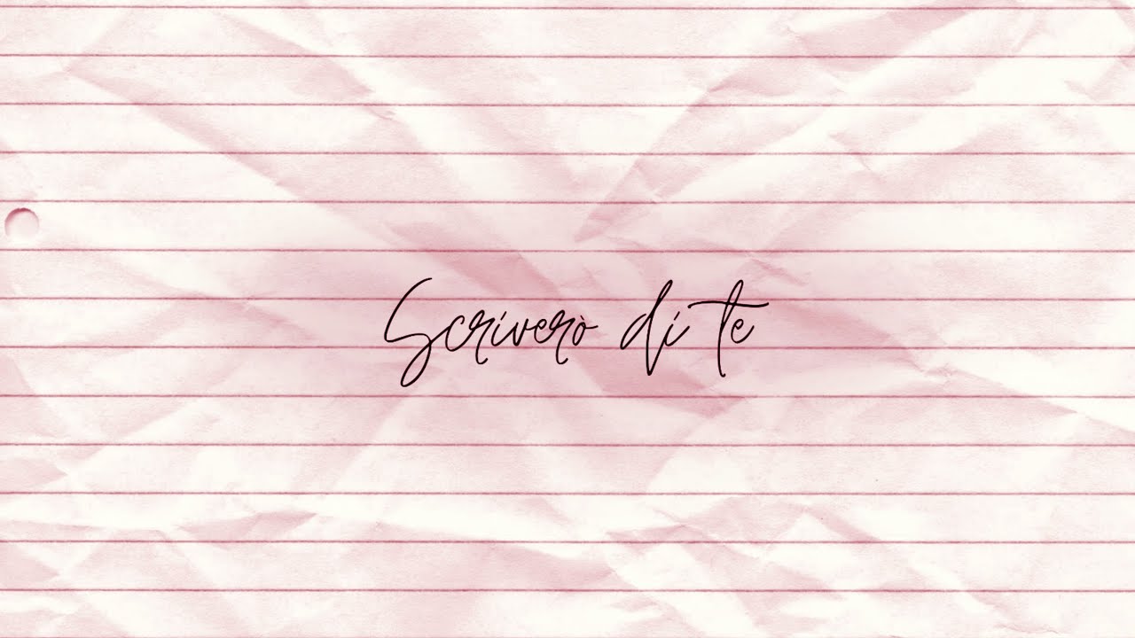 Scriver&ograve; di te - REEO (Lyrics video)