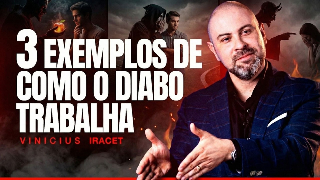 3 EXEMPLOS DE COMO O DIABO TRABALHA - Oração especial no final - ViniciusIracet ​