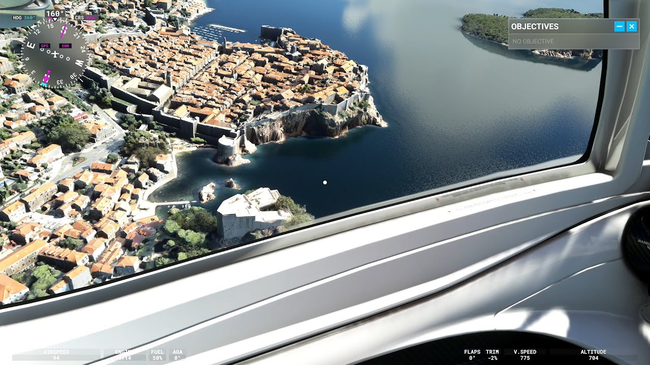 Microsoft Flight Simulator - Dubrovnik, Croatia (World Update XIV: Central Eastern Europe)