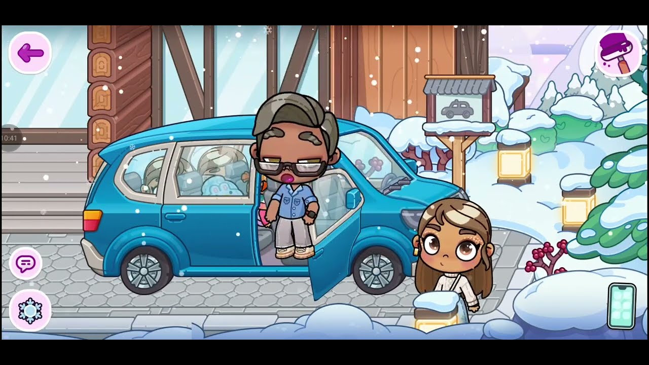 Nous partons en vacances d'hiver dans avatar world ! 💖😻💕😘🥰💋