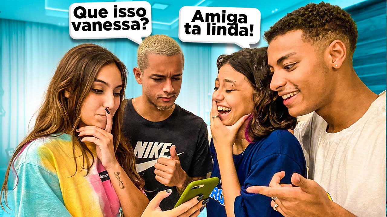 TESTANDO A FALSIDADE DOS MEUS AMIGOS COM PHOTOSHOP