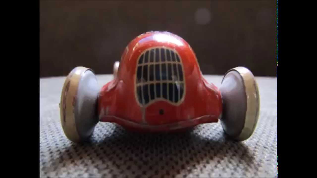 Tin Toy Racer (Georg Fischer?) - Made in Germany, Tin Toy Car (HD)
