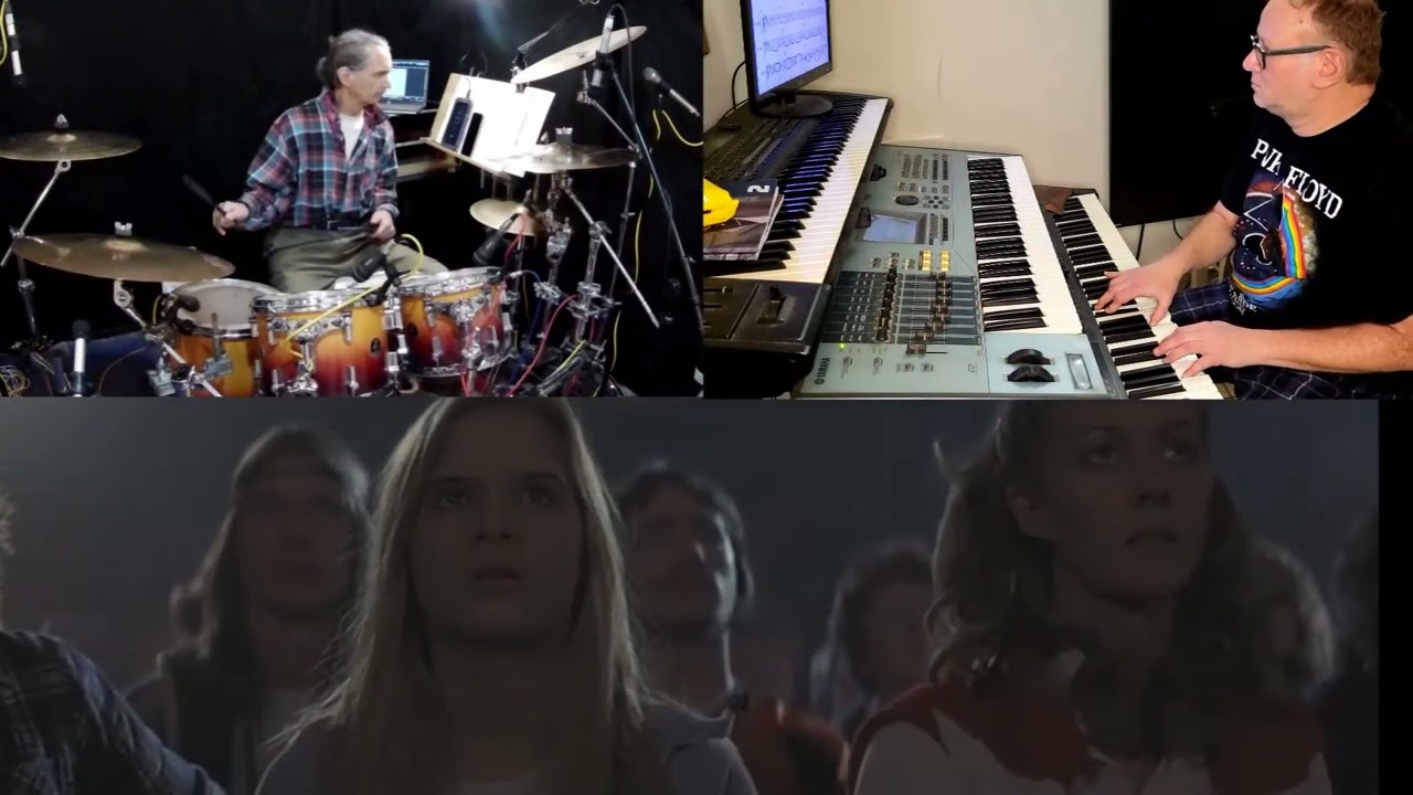 PINK FLOYD - In The Flesh HD  guitars, drums, keyboards vitual cover band