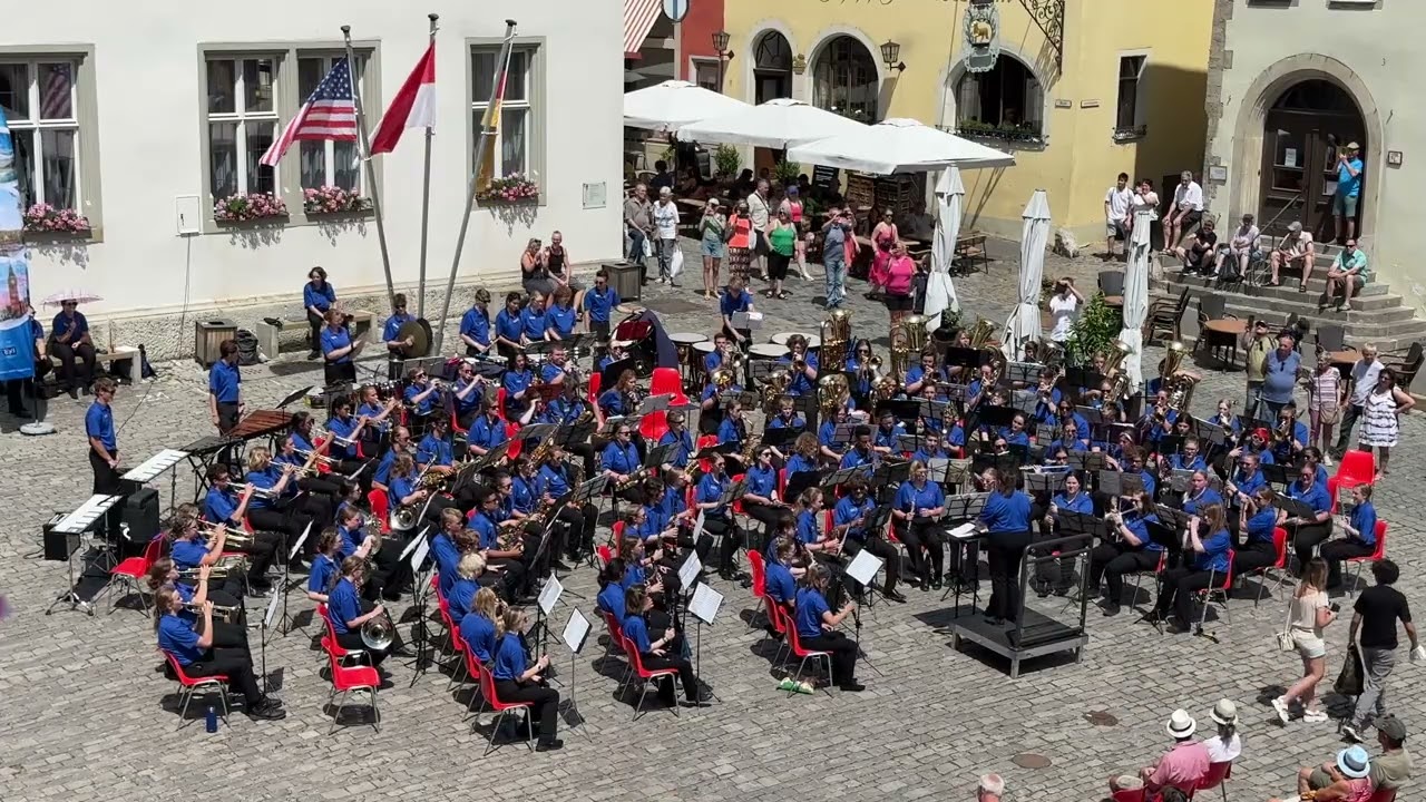 2023 07 08 WAM Performance – Rothenburg ob der Tauber Germany 🎺 | Concerts and Performances