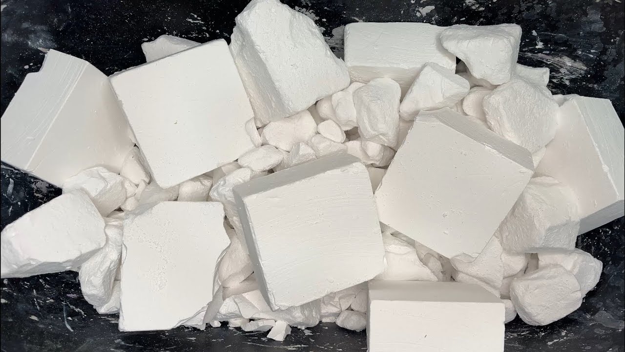 Soft Crispy Refreshing JUMBO Chunks + Fresh PJ Block Compilation@ChalkNLee #satisfying #asmrchalk 