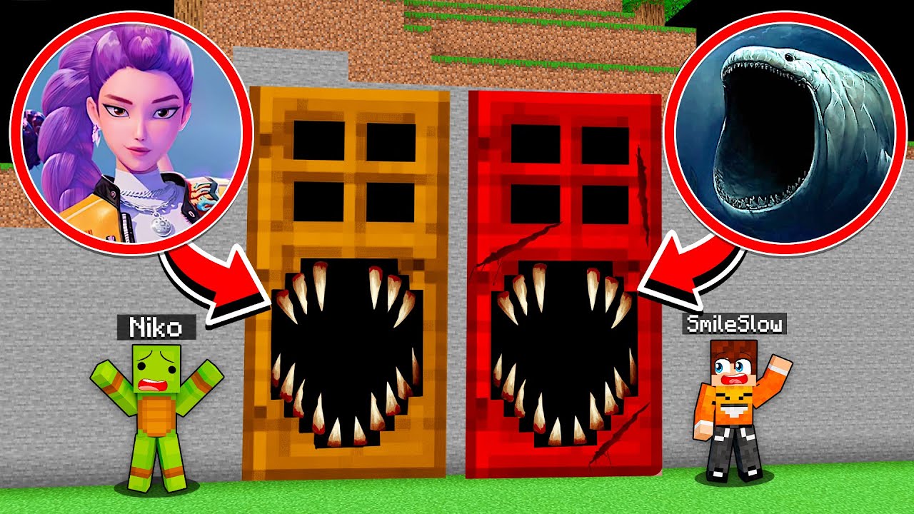 NIE WYBIERZ ZŁYCH DRZWI w Minecraft!