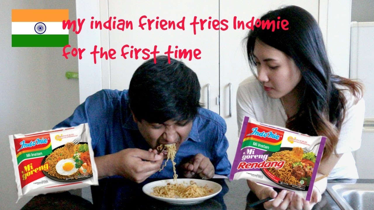 INDIAN TRIES INDOMIE FOR THE FIRST TIME | iviy