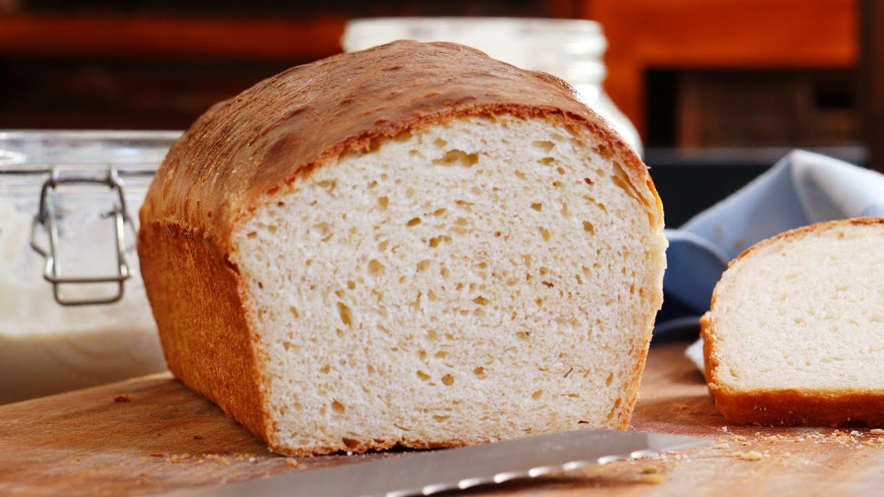 PAN de MOLDE con Masa Madre | Pan Lactal Casero - CUKit!
