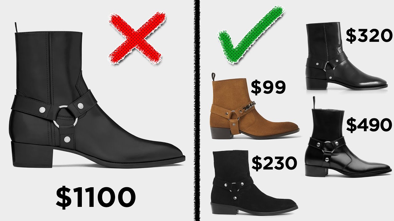 4 Boots that BEAT the Saint Laurent Wyatt | Affordable Alternatives to SLP