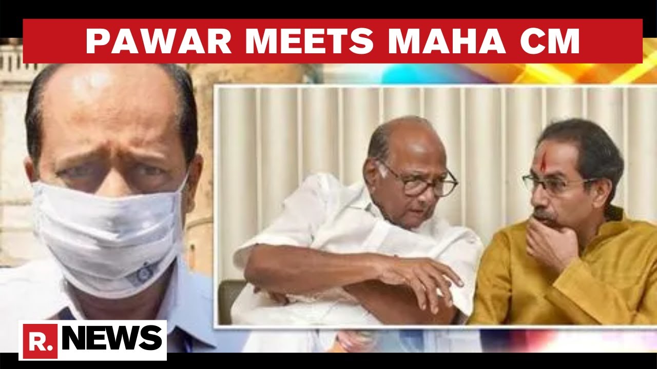 NCP Supremo Sharad Pawar & Mumbai Jt. CP Meet CM Thackeray Post Sachin Vaze's Suspension