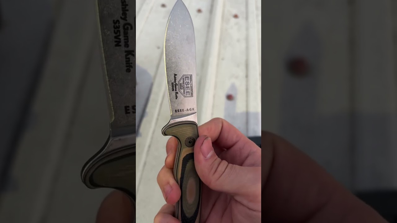 Ножи Esee JG3 и AGK с улучшенной конструкцией TKC #лезвие #edc #edcнож #обзорножей #наприроде