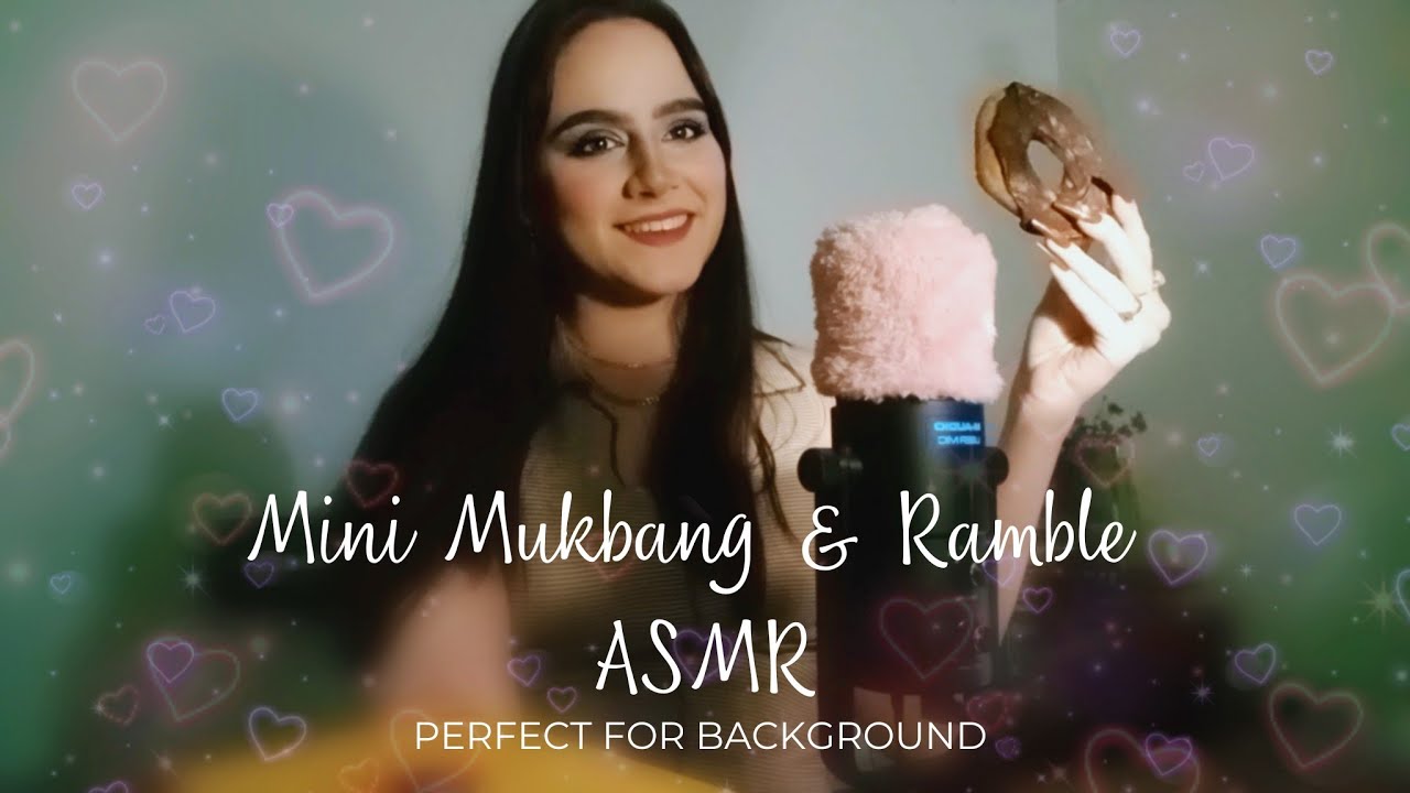 ASMR Chill Session - Mini Mukbang + Rambles Galore