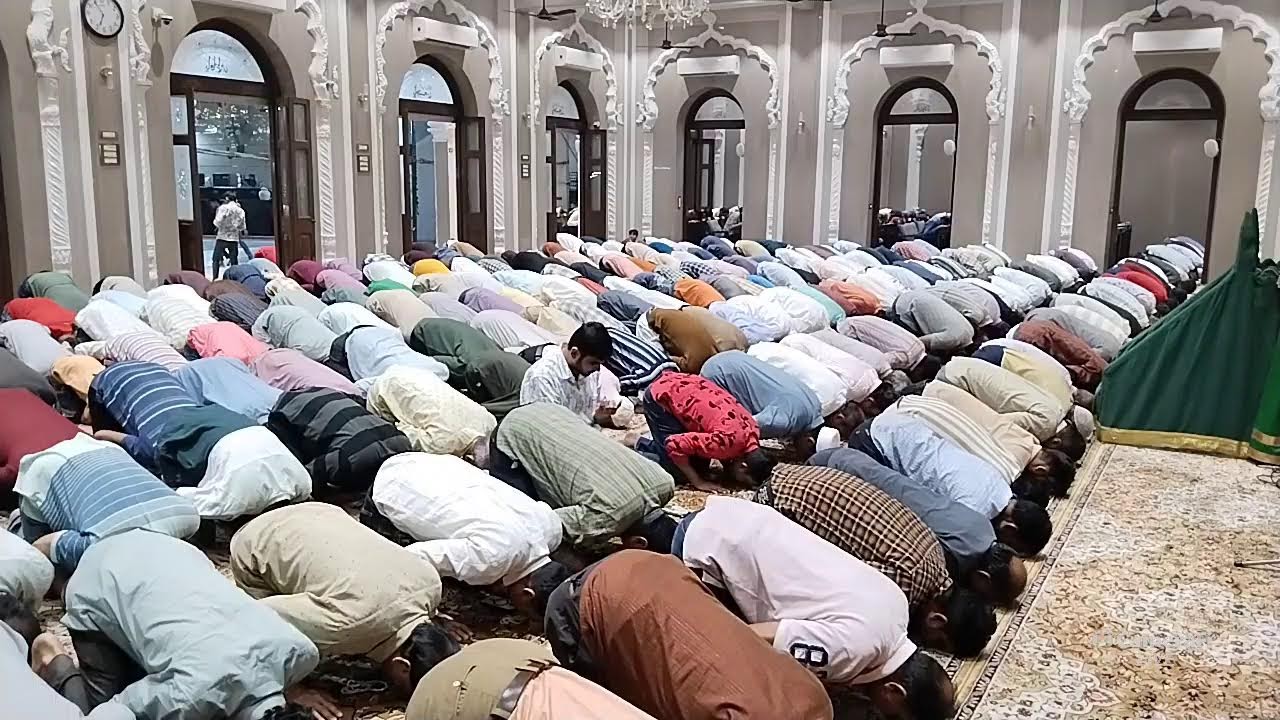 AZAN NAMAZ E MAGRIB ISHA 6 25 PM KHOJA SHIA ISHNA ASHARI JAMA MASJID Mumbai